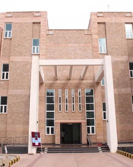 Auditorium audio visual technology setup at IIT Jodhpur
