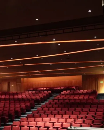 Automated lighting control system demonstrating smart building lighting automation