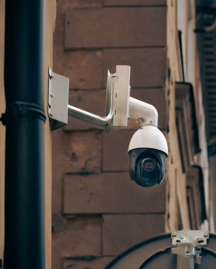 ELV surveillance and security camera installation at Plant Authority Bhawan