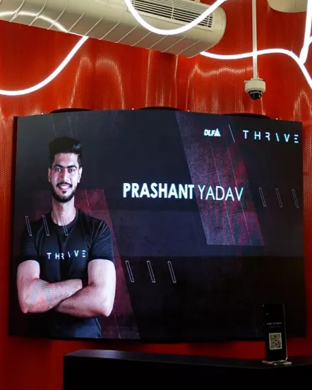 Video Wall solution in wellness space for immersive relaxation and digital ambiance display