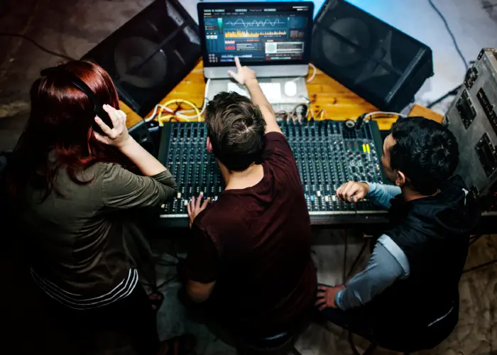 AV signal distribution equipment setup