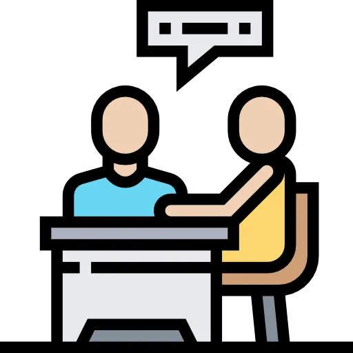 Consultation and AV requirement discussion icon