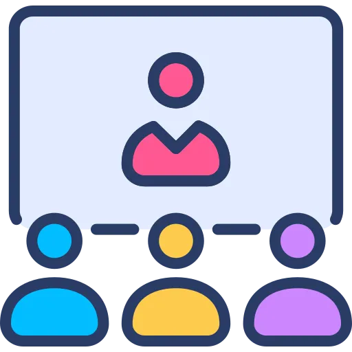 User training for AV system operation icon