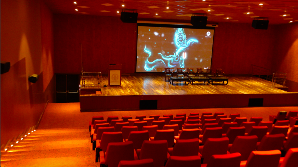 Audio visual solution for auditorium