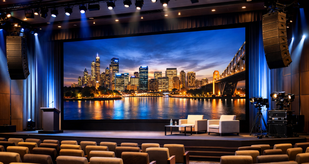 How Auditoriums in Hotels & Convention Centers Use AV to Impress Guests?