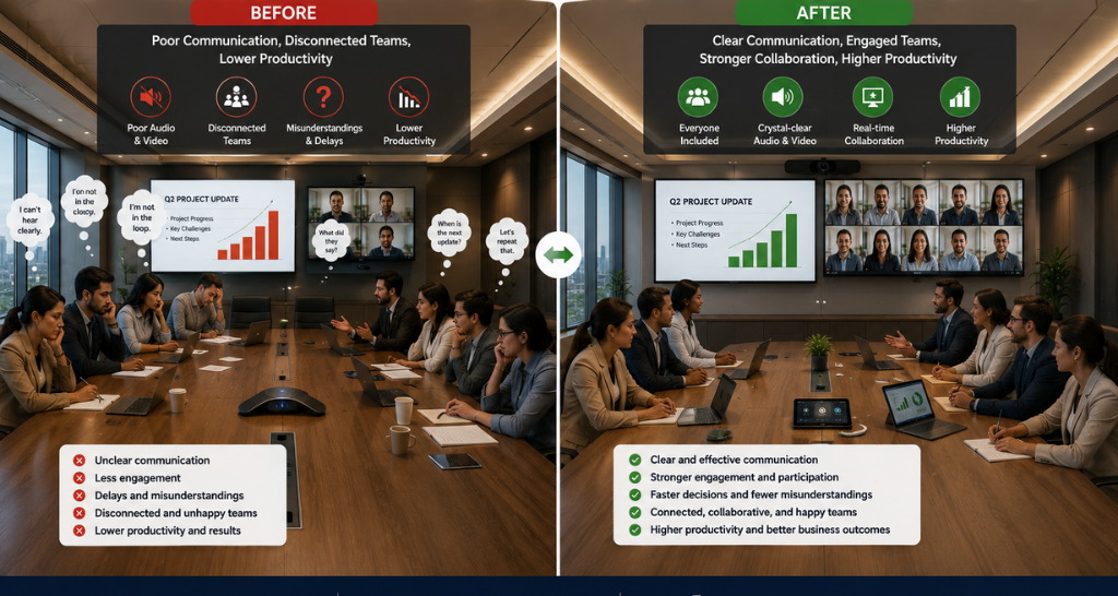 Video Conferencing Solution for Hybrid Workplaces