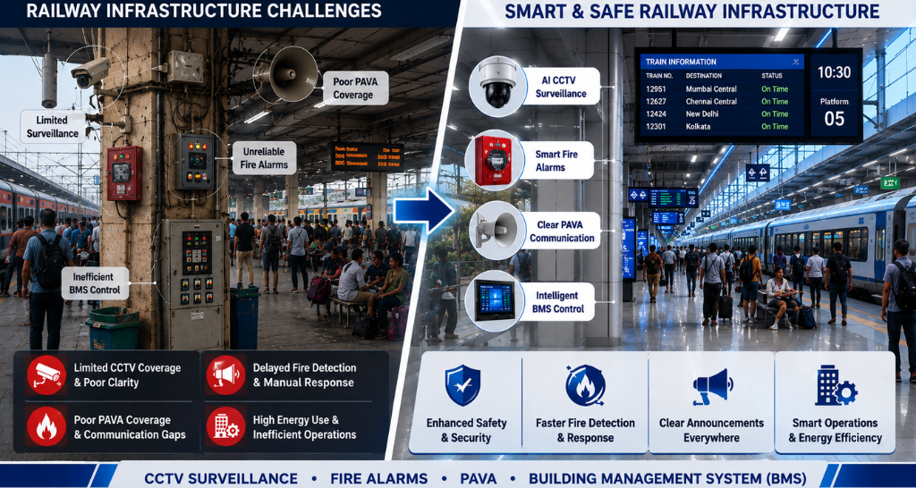 ELV Integration for Railway Infrastructure Challenges