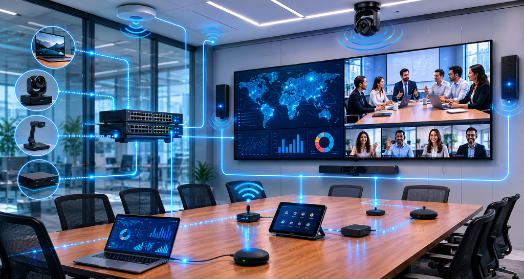The Rise of AV-over-IP: Transforming Enterprise Communication Infrastructure