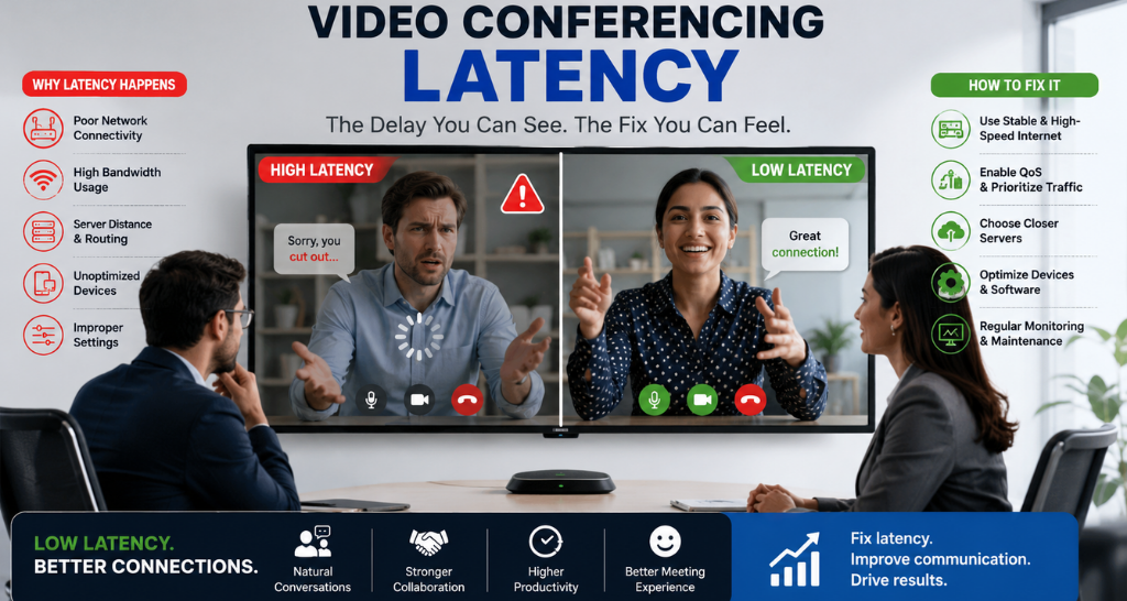 Why Video Conferencing Latency Happens and How to Fix It with AV Solutions?