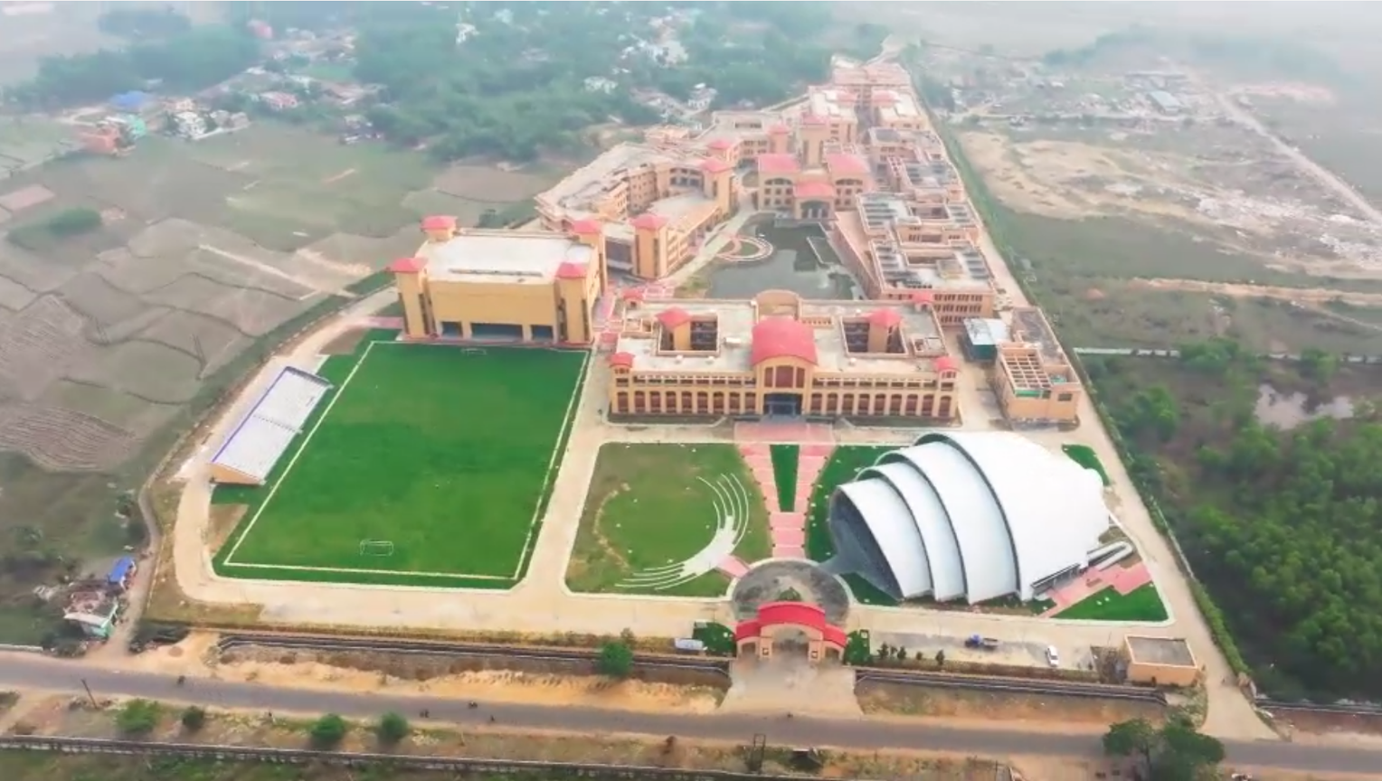 Biswa Bangla University auditorium AV, ELV and IT integration project